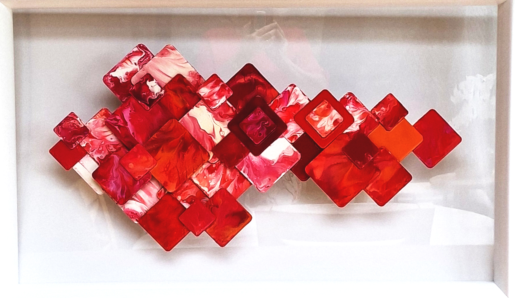 6. Range of reds Plexiglas 90 x 55 cm 5