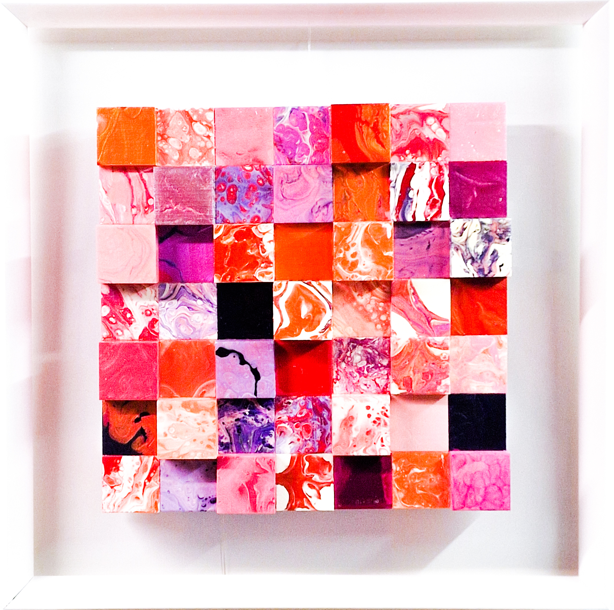 2. Colorful Cubes Plexiglas 53 x 53 cm 1000 E