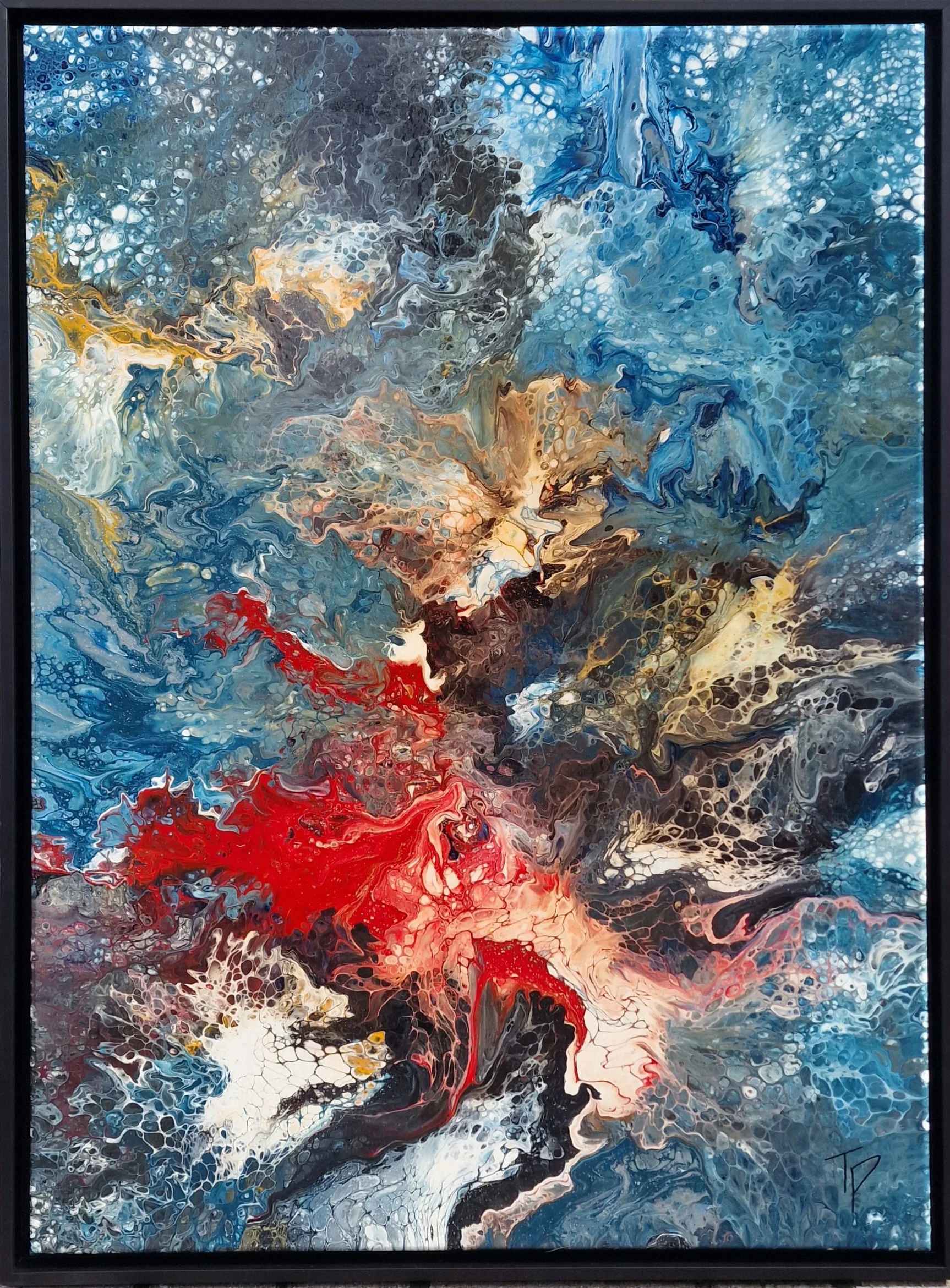 « Red explosion »